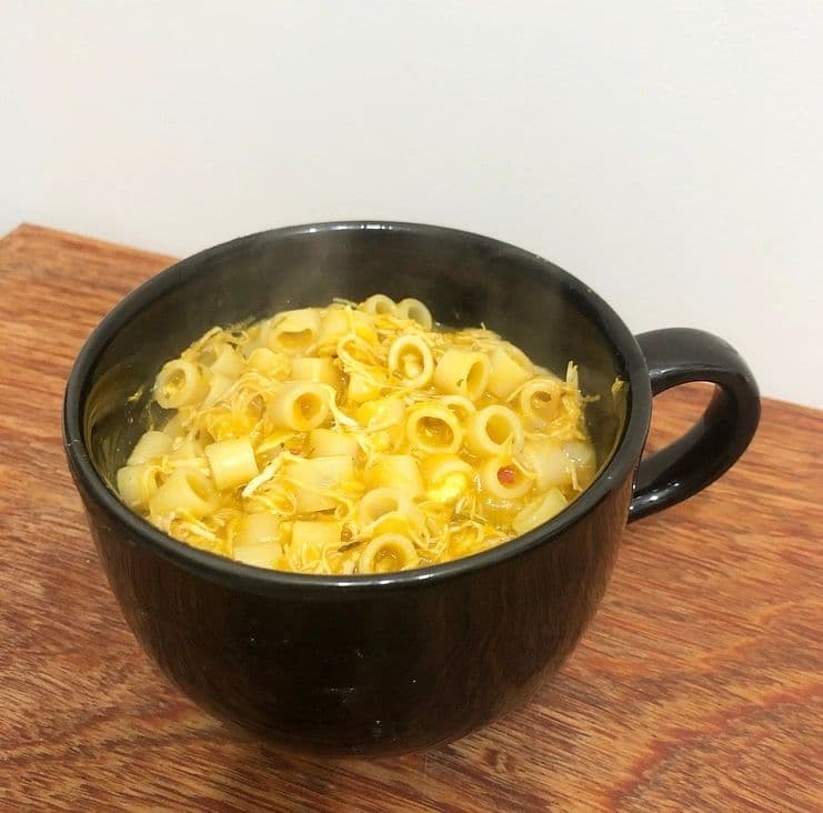 Sopa de Legumes com Frango e Macarrão